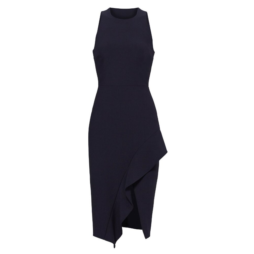 Cinq a Sept Piper Midi Dress - Navy